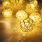 Perfect Holiday 10 LED Rattan String Light Battery Operated - Warm White